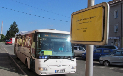 Turistický autobus do Brd