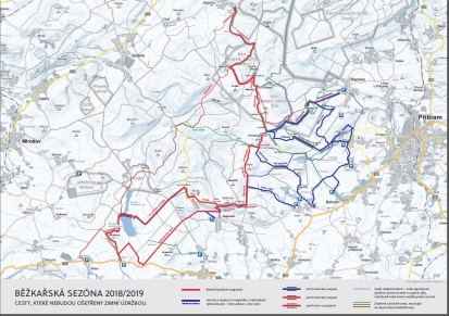Brdy: Běžkařská sezóna 2018/2019