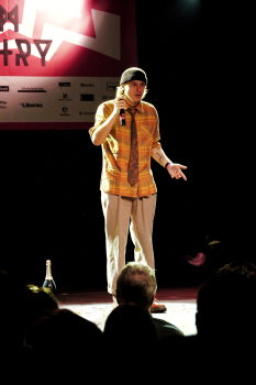 Slam poetry exhibice - 1 Slam poetry exhibice - 1