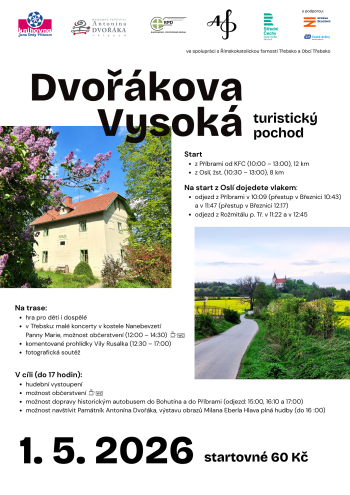 Dvorakova - Vysoka - 2026 plakát